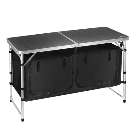 Multifunctional Camping Table with Adjustable Height