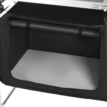 Multifunctional Camping Table with Adjustable Height