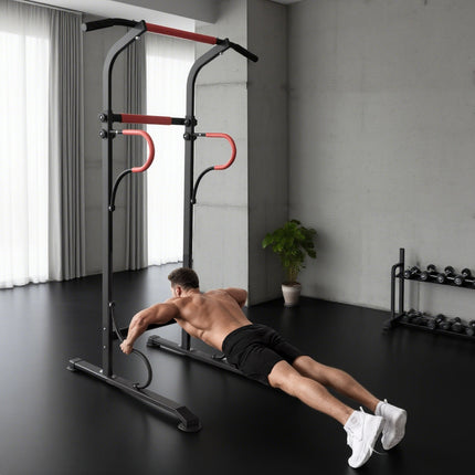 Multifunctional Dip Station, Adjustable Height, 120kg Capacity