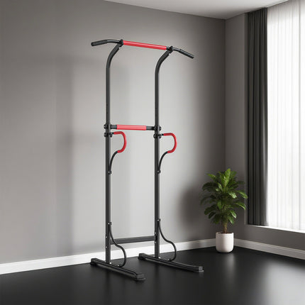 Multifunctional Dip Station, Adjustable Height, 120kg Capacity