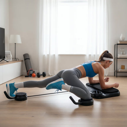 Multifunctional Exercise Board with Resistance Bands