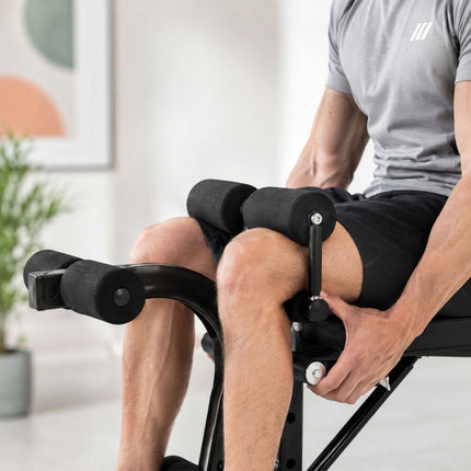 Multifunctional Home Gym Bench with Adjustable Backrest