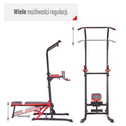 Multifunkční posilovací věž pro domácí fitness