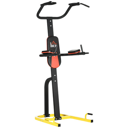 Multifunktionale Dip-Station für Klimmzüge und Bauchmuskeltraining, Stahl