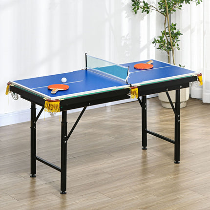 2-in-1-Spieltisch – Billard und Tischtennis, höhenverstellbar