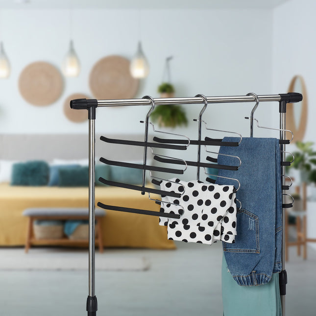 Multiple trouser hangers set of 3