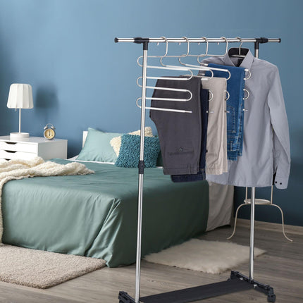 Ensemble de 4 cintres pour pantalons multiples
