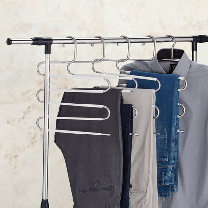 Ensemble de 4 cintres pour pantalons multiples