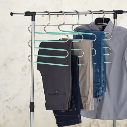 Ensemble de 4 cintres pour pantalons multiples