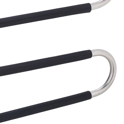 Multiple trouser hangers set of 4