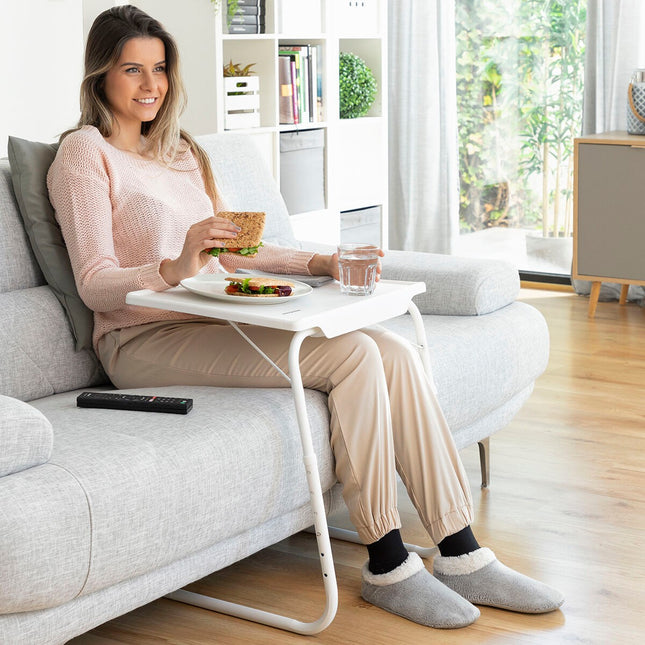 Klappbarer Beistelltisch mit mehreren Positionen Foldy Table InnovaGoods