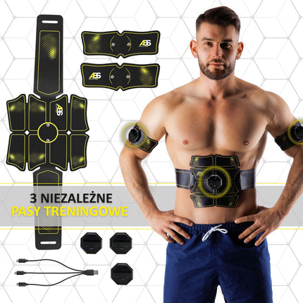 Muskelstimulator, Bauchmuskeltrainer, EMS-Gerät