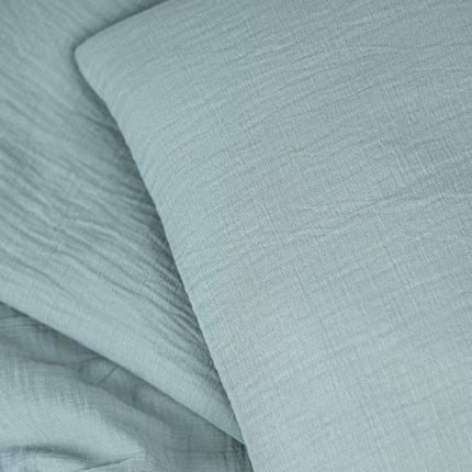 Muslin Blanket Deluxe Frosty Green