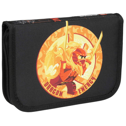 NINJAGO Pencil Case with Dragon Energy Design and Accessories