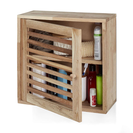 Schmaler Wandschrank mit Tür