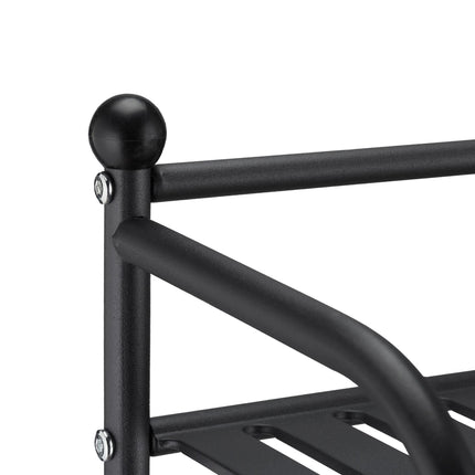 Narrow floor-standing shelf with 5 shelves