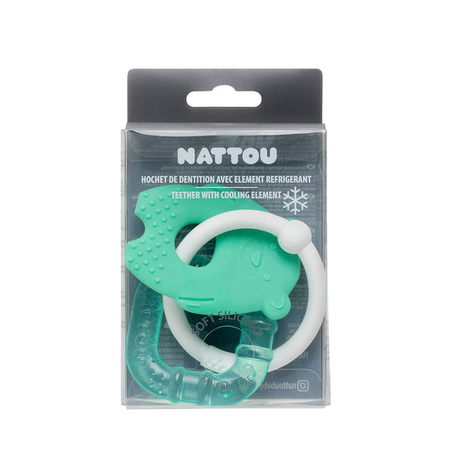 Nattou Kühlbeißring Grün