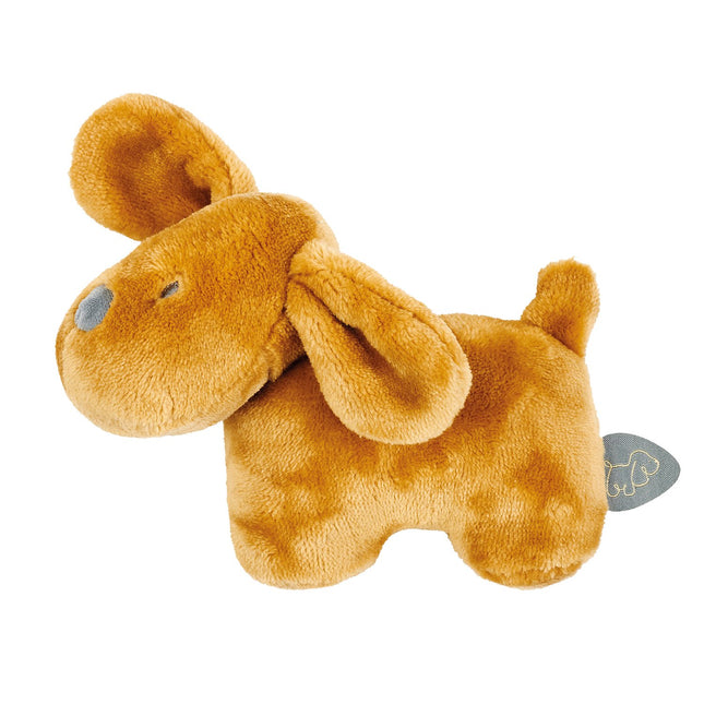 Nattou Plüschtier-Rassel Caramel Hund, 15Cm