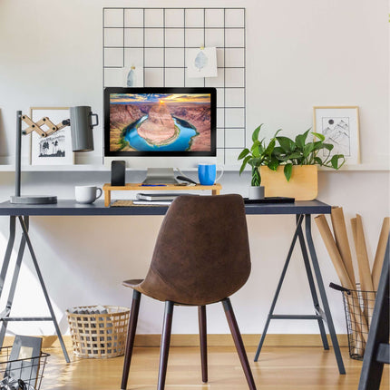 Natural Bamboo Monitor Stand