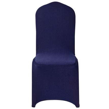 Navy Blue Chair Covers 50-Pack, Stretch Spandex