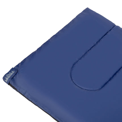 Navy Blue-Grey Camping Bag, Large Capacity