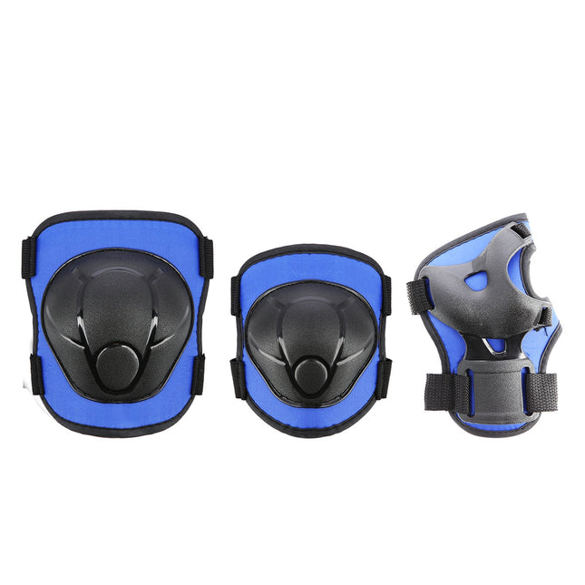 Navy Blue XS Protective Pad Set – Helmet, Elbow, Knee