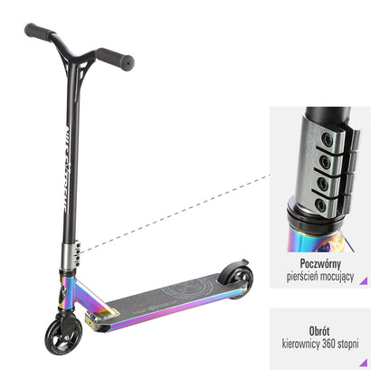Neon Stunt-Scooter – Leichtes, robustes Design