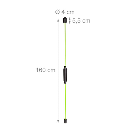 Baguette vibrante jaune fluo