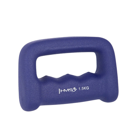 Neoprenová činka 1.5 kg, tmavě modrá