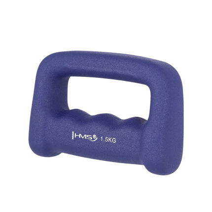 Neoprenová činka 1.5 kg, tmavě modrá