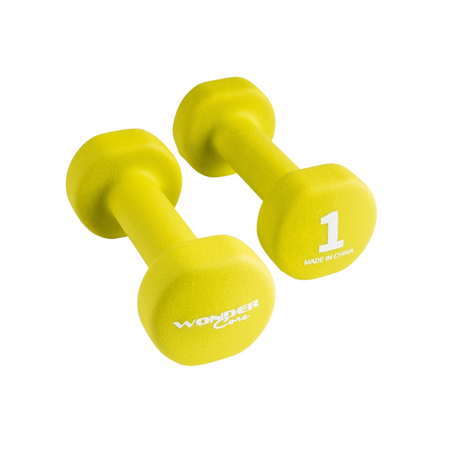 Neopren-Hantel-Set, je 1 KG, rutschfeste Beschichtung