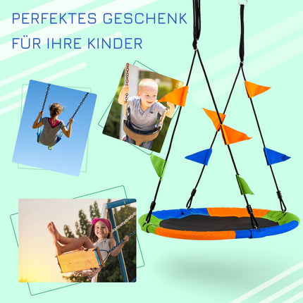 Hollywoodschaukel, 100 cm, bis 80 kg, für Kinder ab 3 Jahren