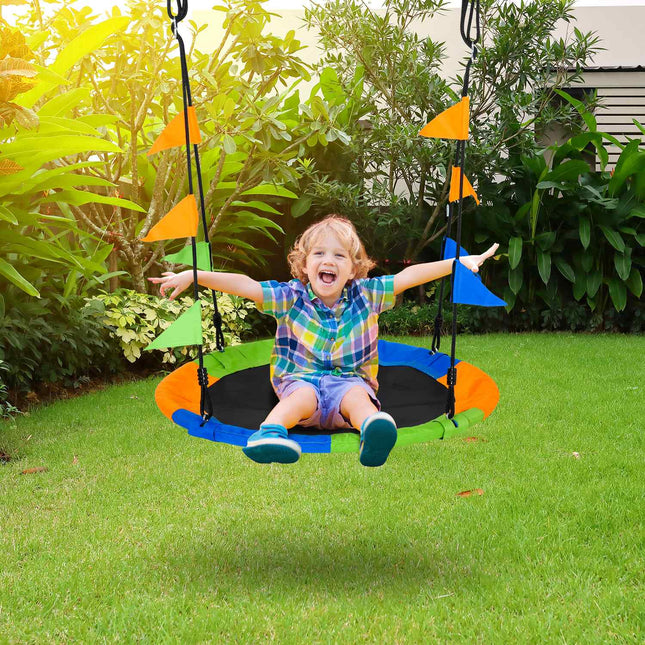Outdoor swing, 100 cm, up to 80 kg, for children 3+