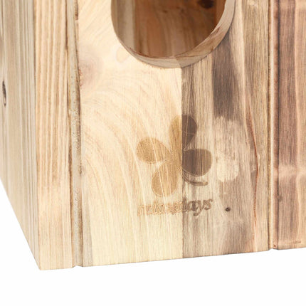 Nestbox Flamed Semi Cavity Breeder