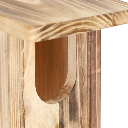 Nestbox Flamed Semi Cavity Breeder