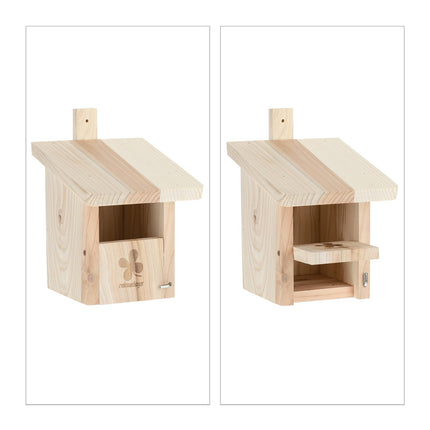 Nistkasten aus Naturholz