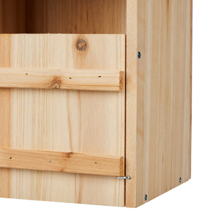 Nesting box for half hole breeder kit