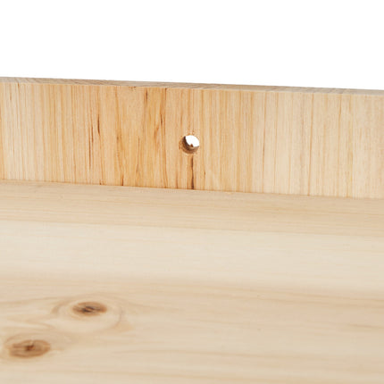 Nesting box for half hole breeder kit