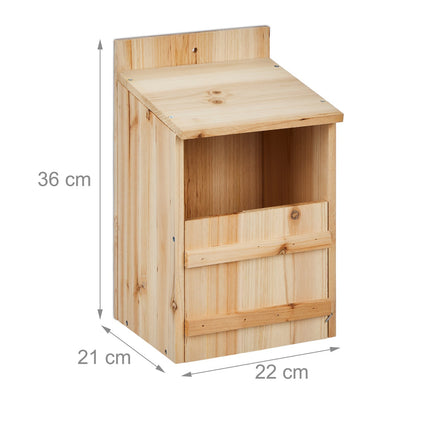 Nesting box for half hole breeder kit