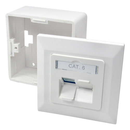 Netzwerkdose 2xRJ45 CAT6