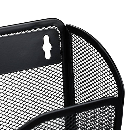 Newspaper holder wall set of 3