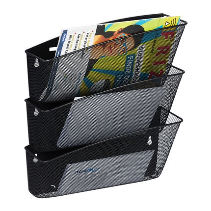 Zeitungshalter Wand 3er Set