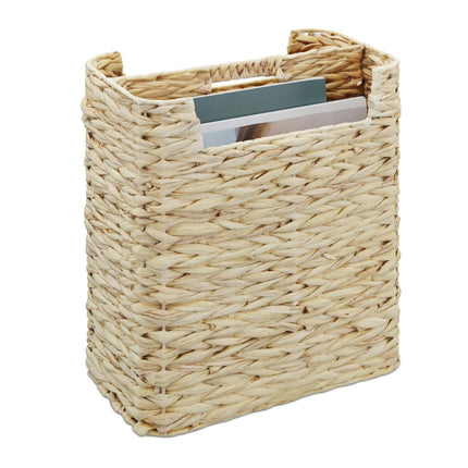 Newspaper rack water hyacinth 2 compartments