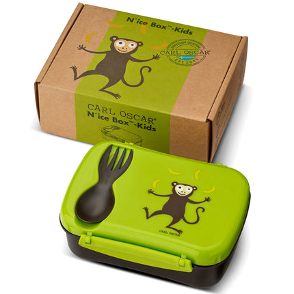 N'ice Box Lunchbox mit Kühlblock Lime