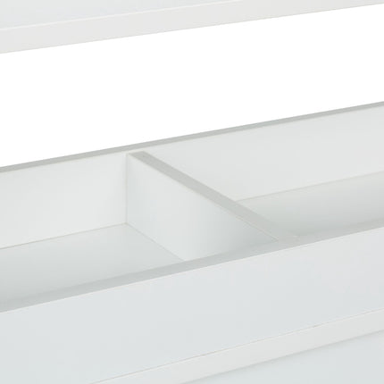 Niche cupboard with open compartments