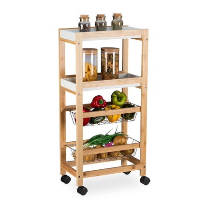 Niched trolley 4 levels