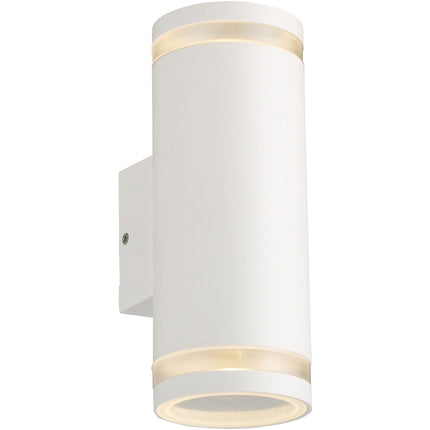 Applique murale Nils II 2x douille GU10 IP44 Blanc