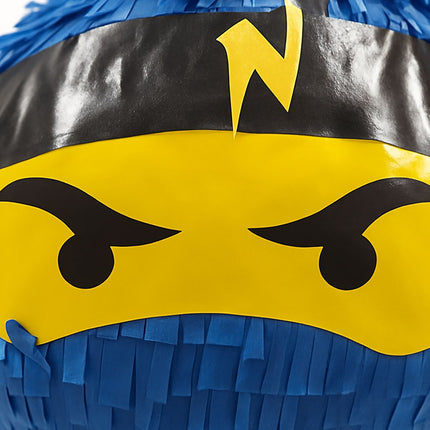 Ninja Piñata Set with Bat and Mask for Kids Parties