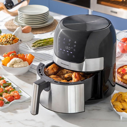 Ölfreie Fritteuse InnovaGoods Fryinn 3500 Schwarz Edelstahl 1400 W 3,5 L