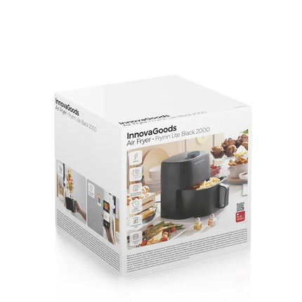 Ölfreie Fritteuse InnovaGoods Fryinn Lite 2000 Schwarz 1200 W 2 L